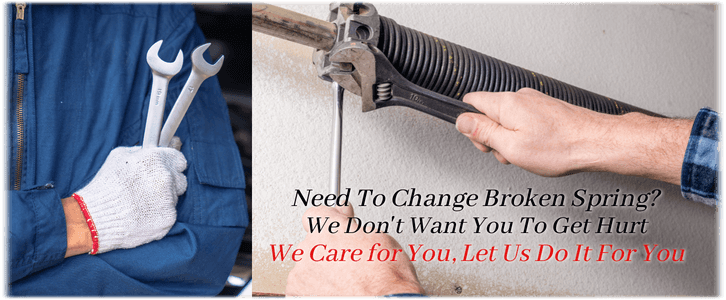 Broken Garage Door Spring Repair Bowie MD